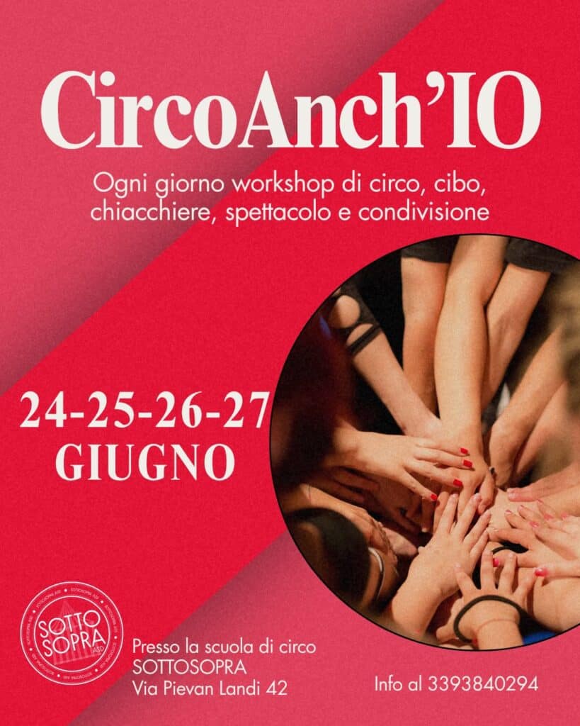 Da mercoledì 24 arriva ad Arezzo il CircoAnch’io