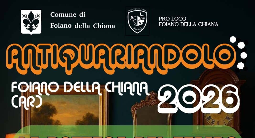 Domenica  14 giugno a Foiano della Chiana arriva Antiquariandolo