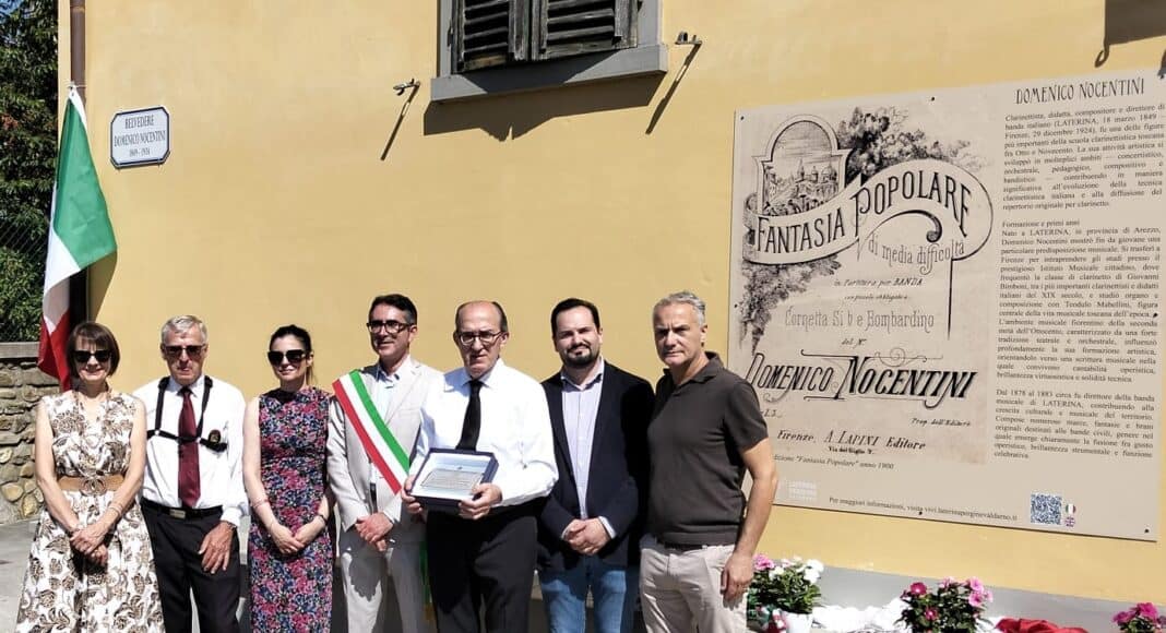 Laterina Pergine il belvedere dedicato al Maestro Domenico Nocentini