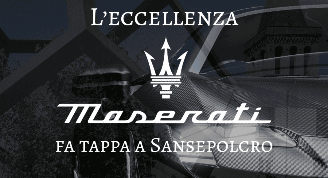 Venerdì 19 giugno il Centenario Maserati fa tappa a Sansepolcro
