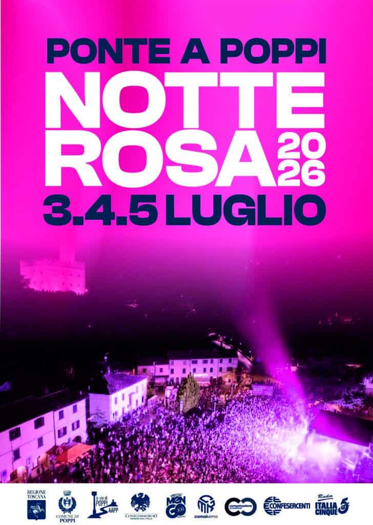 notte rosa Ponte a Poppi
