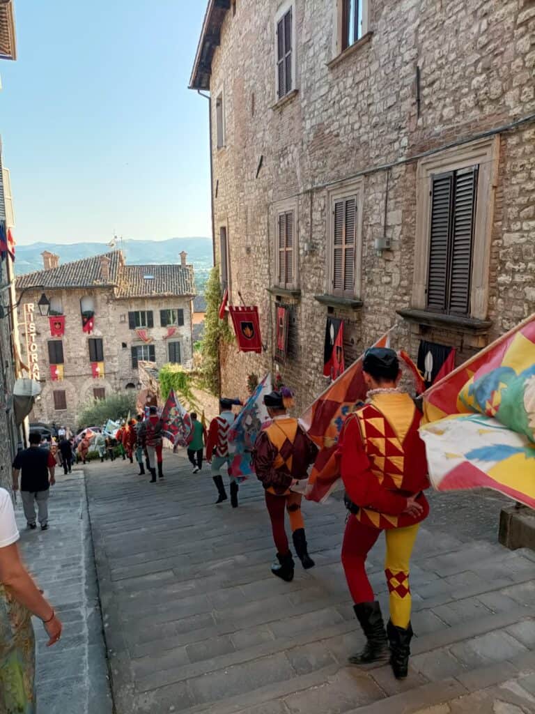 I Balestrieri di Sansepolcro al Palio della Balestra di Gubbio