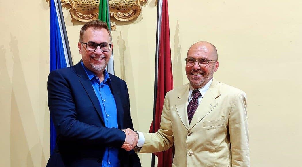 Marcello Comanducci ha ricevuto il nuovo prefetto Fabrizio Stelo