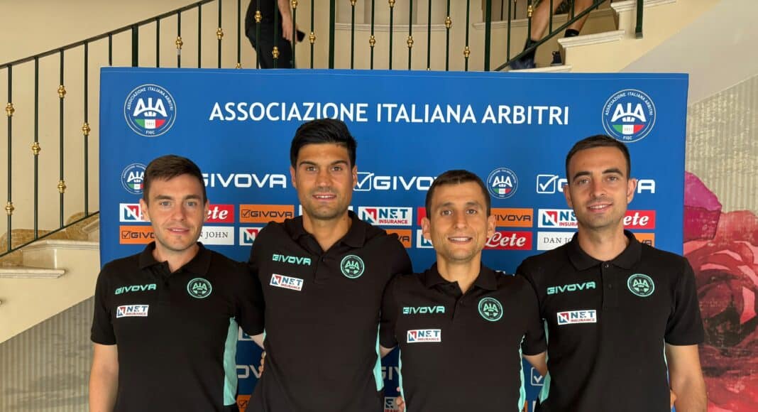Gli arbitri aretini che debutteranno in Coppa Italia di Serie C