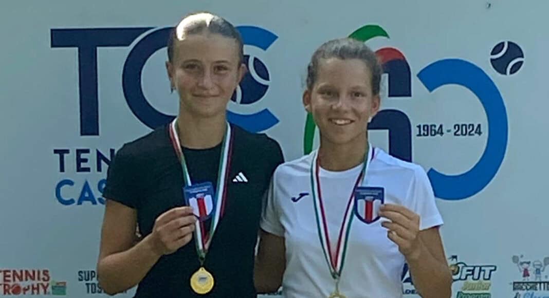 Vittoria Milesi è campionessa toscana di doppio Under13