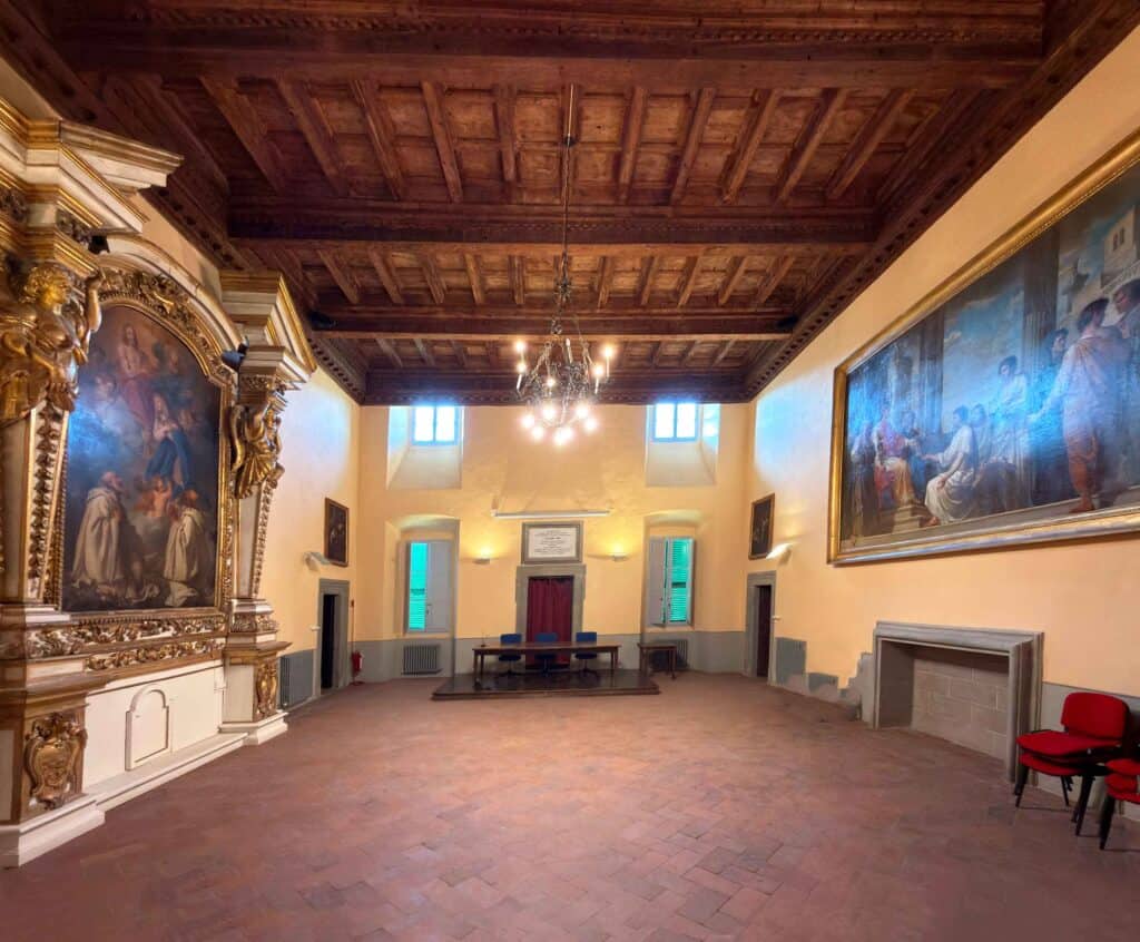 VILLA LA MAUSOLEA_INTERNO SALONE