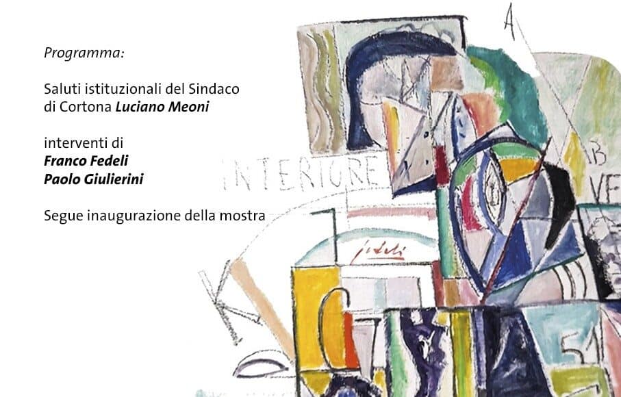 Il pittore aretino Franco Fedeli in mostra al Maec