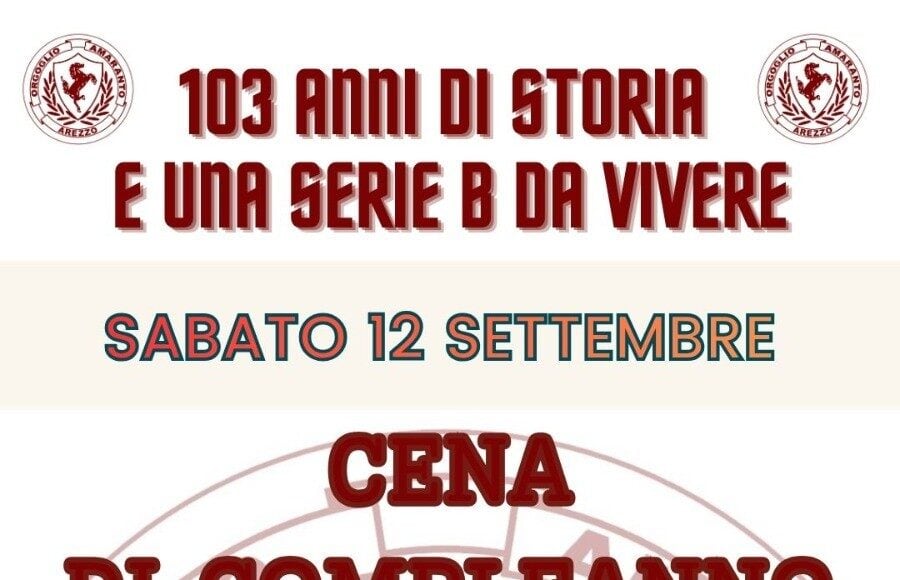 Orgoglio Amaranto: 103 anni di storia dell'Arezzo Calcio
