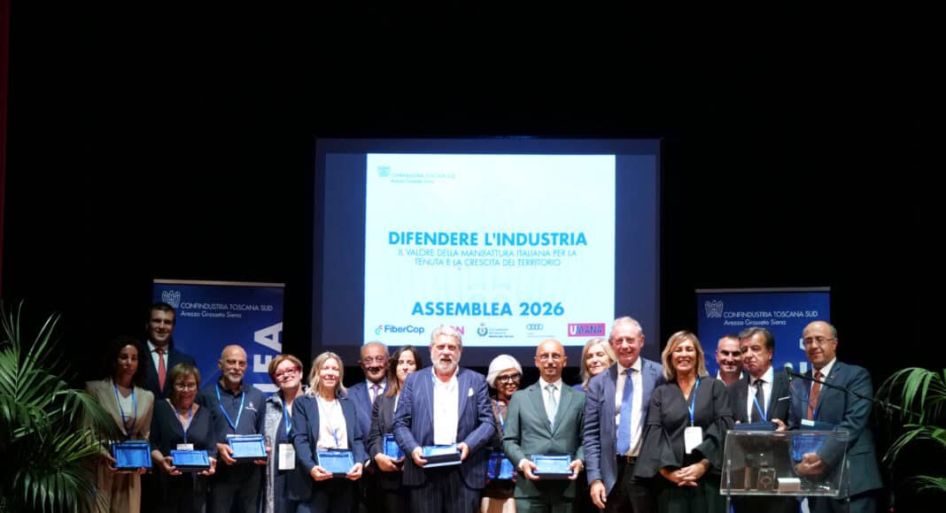 Otto aziende aretine premiate da Giordana Giordini e dal Ministro Urso