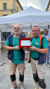 Pistoia terzo classificato - Egidio Gesualdi e Kujtim Dragani