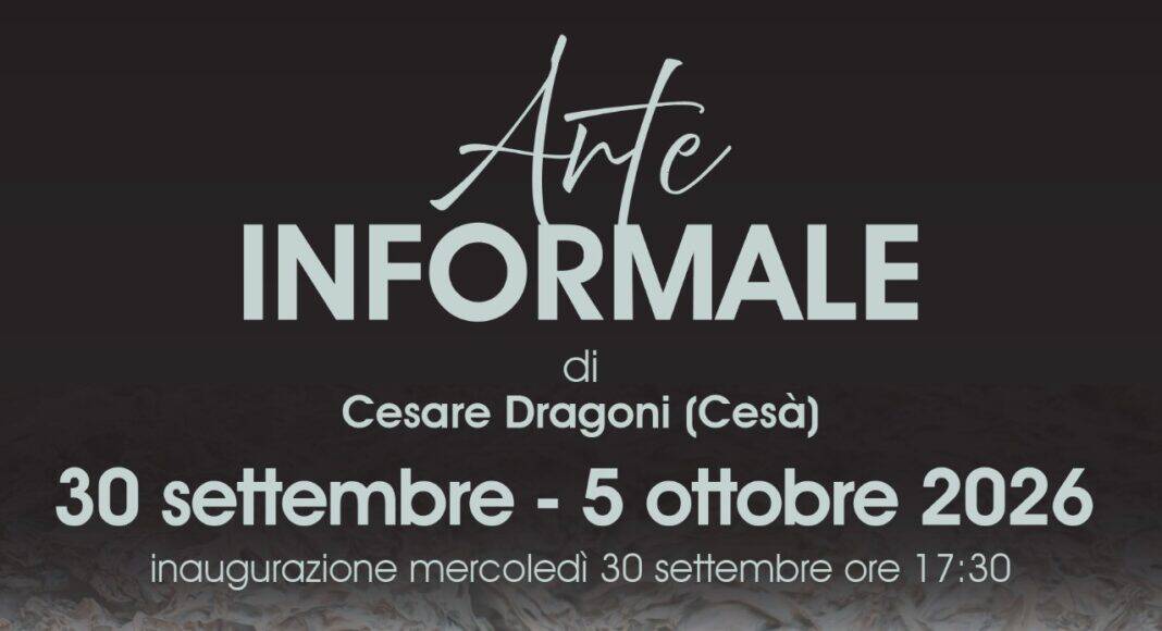 Arte informale di Cesare Dragoni