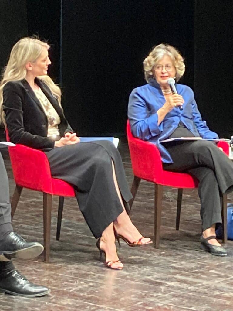 Natalie Dentini e Cristina Acidini