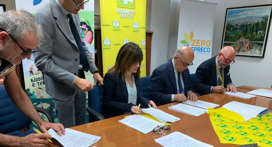 compost Amelia di “Zero Spreco” alle Tenute di Fraternita