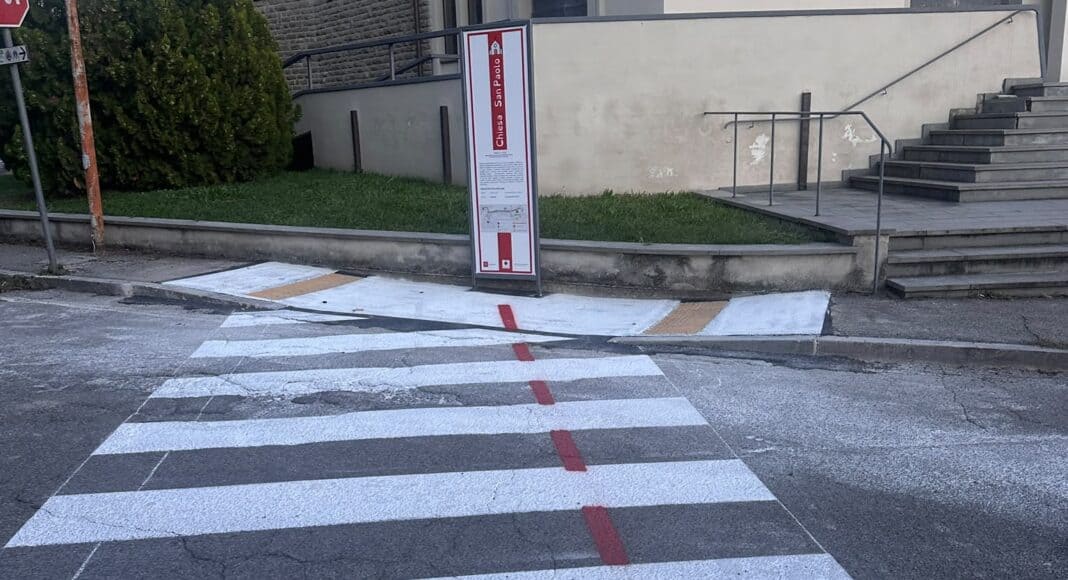 Collegamenti pedonali tra il quartiere San Paolo e Sansepolcro