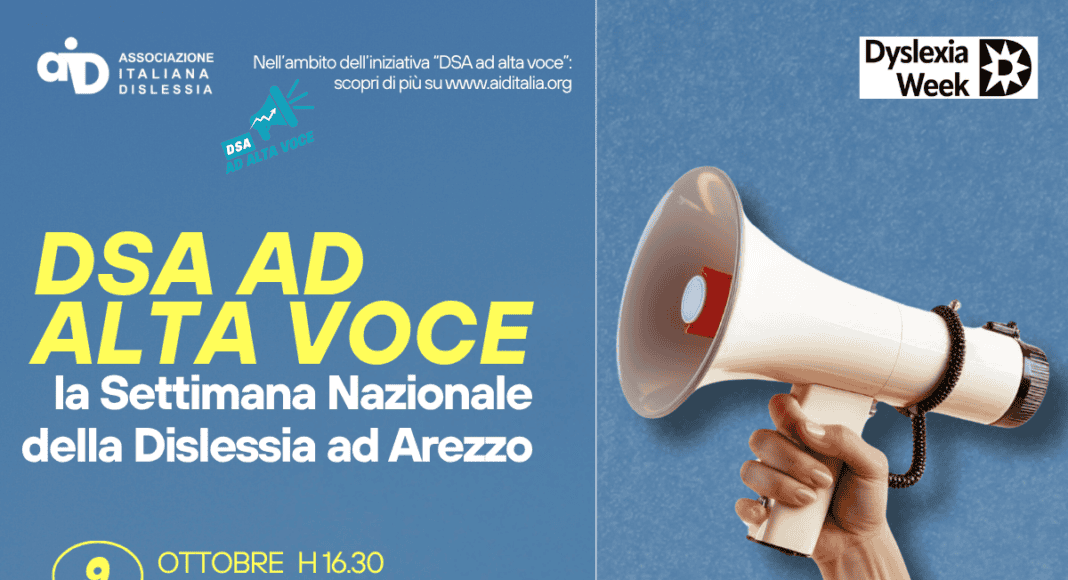 Settimana della dislessia locandina